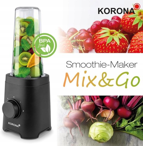 Korona 24500 smoothie Maker | z 2 poziomami mocy i funkcją pulsu