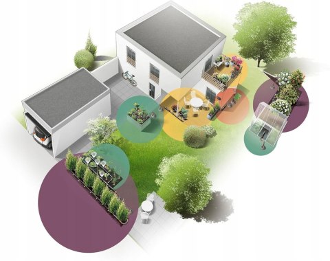 Linia kroplująca do rzędów roślin GARDENA 13500-20 25m