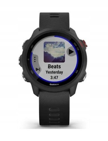 Zegarek sportowy Garmin Forerunner 245 Music czarny