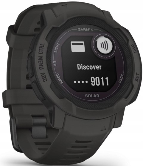 Zegarek sportowy Garmin Instinct 2 Solar szary 010-02627-00