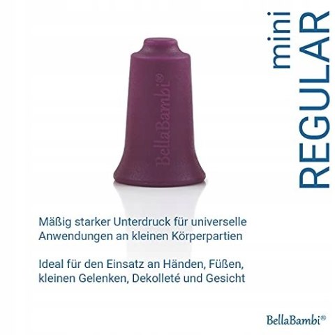 BAŃKA BELLABAMBI MINI MASAŻ PRÓŻNIOWY INTENSE BLUE