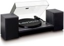 Gramofon Lenco LS-300 Bluetooth Czarny Paskowy Automatyczny Przedwzmacniacz