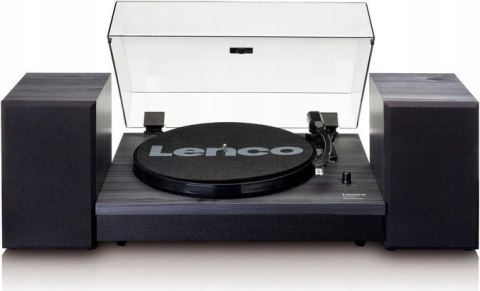 Gramofon Lenco LS-300 Bluetooth Czarny Paskowy Automatyczny Przedwzmacniacz
