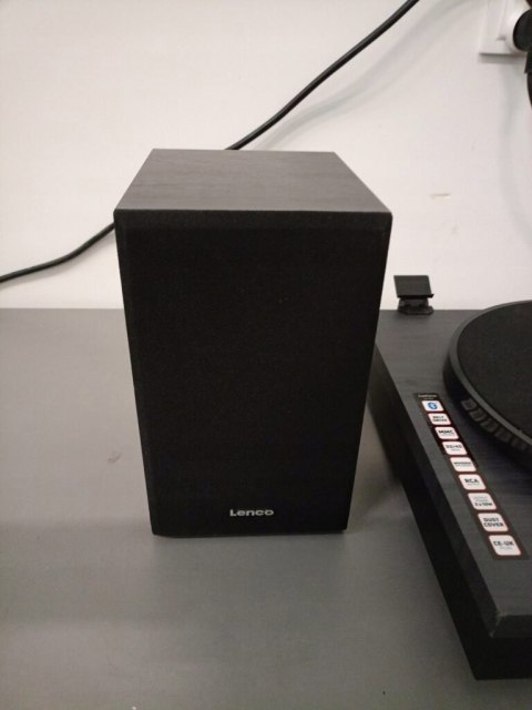 Gramofon Lenco LS-300 Bluetooth Czarny Paskowy Automatyczny Przedwzmacniacz