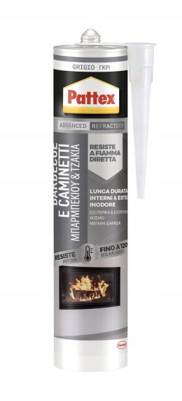 Klej uszczelniający Henkel - Pattex Grill i Kominek Szary 500 g. 1969152