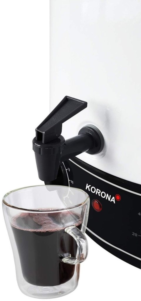Korona Dozownik Gorących Napojów Biały 27 l