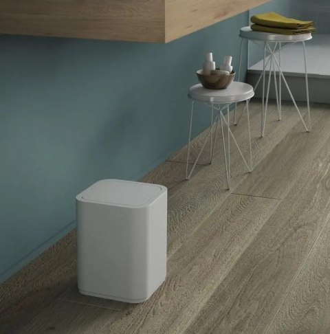 Kosz na śmieci plastikowy Gedy 8 l szary