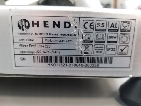 Krajalnica Profi Line 220