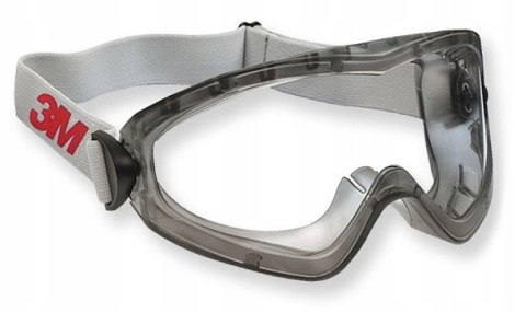 Okulary Gogle Ochronne 3M 2890SA Szczelne Lekkie Antyodpryskowe Do Pracy