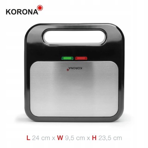Opiekacz Korona 47018 czarny 800 W