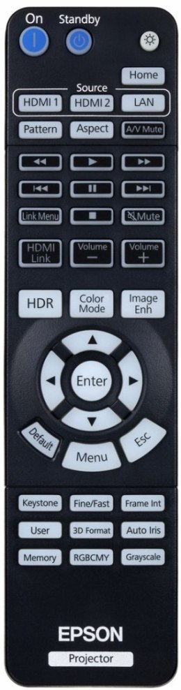 Projektor Epson EH-TW7100 biały 3840 x 2160 (4K) 3000 ANSI WIFI