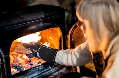 RAPICCA Rękawice spawalnicze, żaroodporne, ognioodporne, skórzane