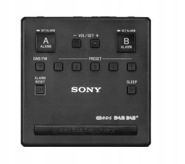Radio sieciowo-bateryjne DAB+, FM Sony XDR-C1DBP