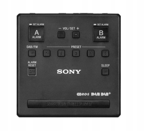 Radio sieciowo-bateryjne DAB+, FM Sony XDR-C1DBP