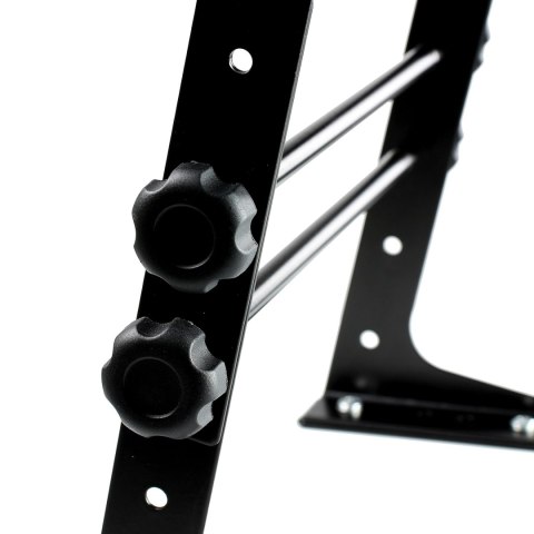 RockJam RJLP1 Regulowany Stojak Na Laptopa Czarny Kontroler DJ SOLIDNY