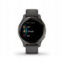 Smartwatch Garmin Venu 2S szary grafitowy zegarek sportowy
