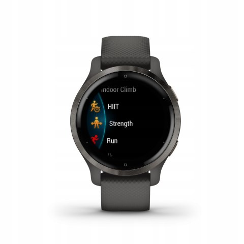 Smartwatch Garmin Venu 2S szary grafitowy zegarek sportowy