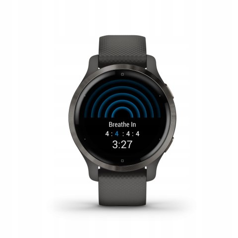 Smartwatch Garmin Venu 2S szary grafitowy zegarek sportowy