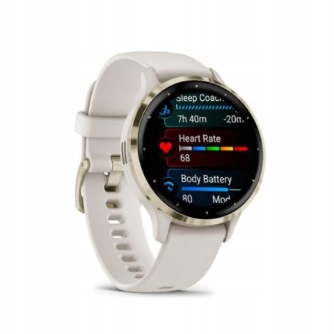 Smartwatch Garmin Venu 3S beżowy