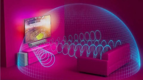 Soundbar Philips TAB8507/10 3.1 600 W srebrny