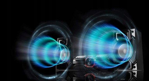 System audio Panasonic SC-AKX320E-K z funkcją DJ i Bluetooth 450 W