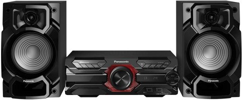 System audio Panasonic SC-AKX320E-K z funkcją DJ i Bluetooth 450 W
