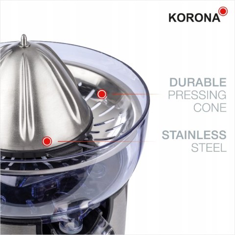 Wyciskarka do cytrusów Korona 27050 bezbarwny 130 W