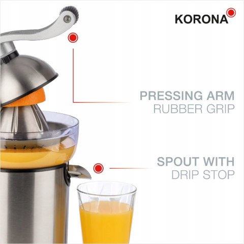 Wyciskarka do cytrusów Korona 27050 bezbarwny 130 W
