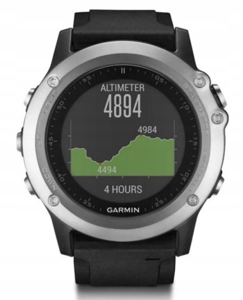 Zegarek sportowy Garmin Fenix 3 hr czarny