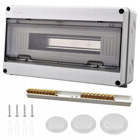 Zewnętrzna skrzynka elektryczna IP65, wodoodporna skrzynka bezpieczników.