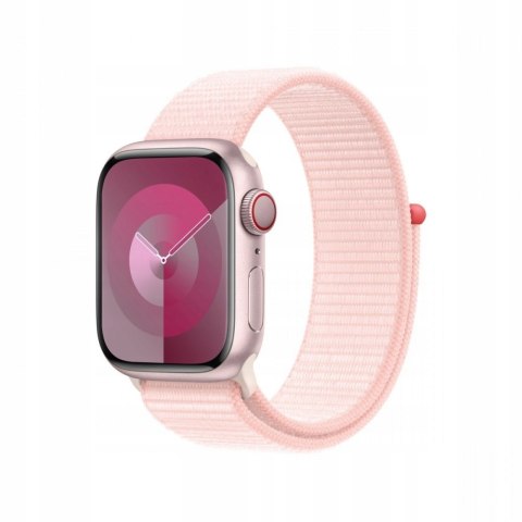 Bransoleta Apple 41mm Light Pink Sport Loop różowy