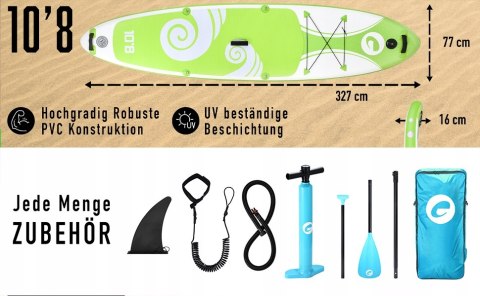 Deska SUP EXPROTREK E-S-1 Stand Up Paddle 327 x 77 x 16 cm