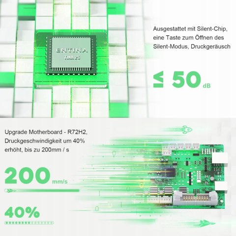 Drukarka 3D Tina2S z funkcją drukowania w chmurze przez Wi-Fi