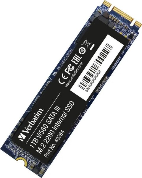 Dysk SSD Verbatim Vi560 1TB M.2 2280 SATA III (560/520 MB/s) 49364
