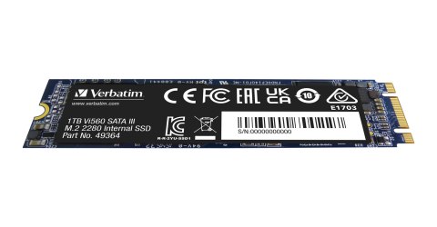 Dysk SSD Verbatim Vi560 1TB M.2 2280 SATA III (560/520 MB/s) 49364