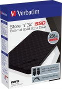 Dysk zewnętrzny SSD Verbatim Store 'n' Go Portable 256GB USB 3.2 GEN1 53249