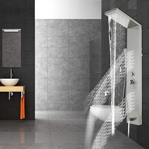 HAPPYBUY PANEL PRYSZNICOWY Z HYDROMASAŻEM 99168