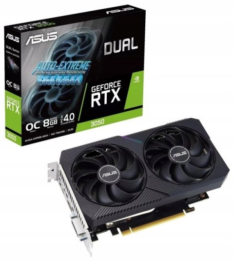 Karta graficzna ASUS GeForce RTX 3050 Dual OC 8GB GDDR6