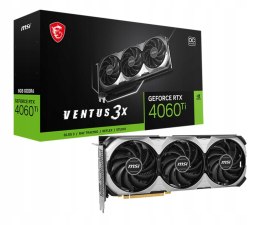 Karta graficzna MSI GeForce RTX 4060 Ti Ventus 3X E OC 8 GB