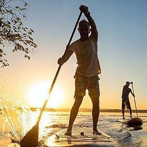 Nadmuchiwana deska do pływania SUP Exprotrek 305