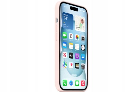 Plecki Apple do Apple iPhone 15 Plus różowy