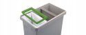 Potrójny Kosz Pojemnik do segregacji śmieci 40l