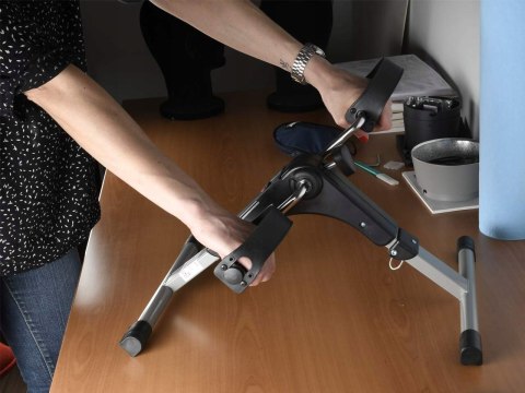 Rower treningowy mechaniczny pionowy Gima 43151