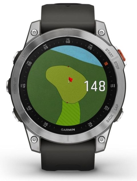 Smartwatch Garmin Epix 2 srebrny