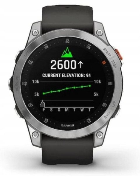 Smartwatch Garmin Epix 2 srebrny
