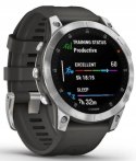 Smartwatch Garmin Epix 2 srebrny