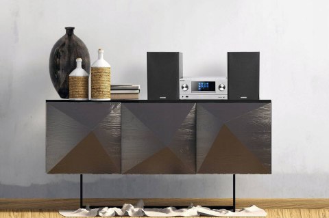 Wieża KENWOOD M-9000S-S BT WIFI DAB+ Srebrny