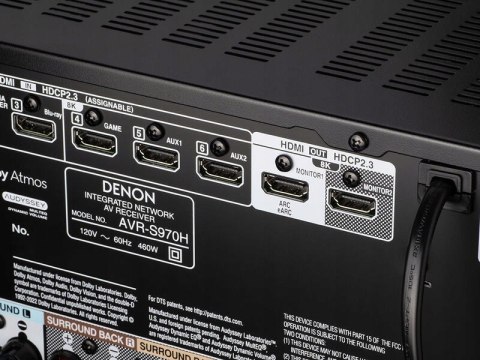 Amplituner Denon AVR-S970H 7.2 czarny