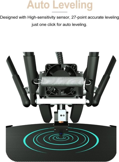 FLSUN SR Super Racer Drukarka 3D 200 mm/s, duża prędkość, TMC2209