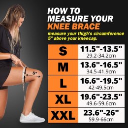 Orteza kolana POWERLIX KO30F5G - rozmiar M